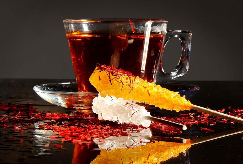 چای زعفرانی