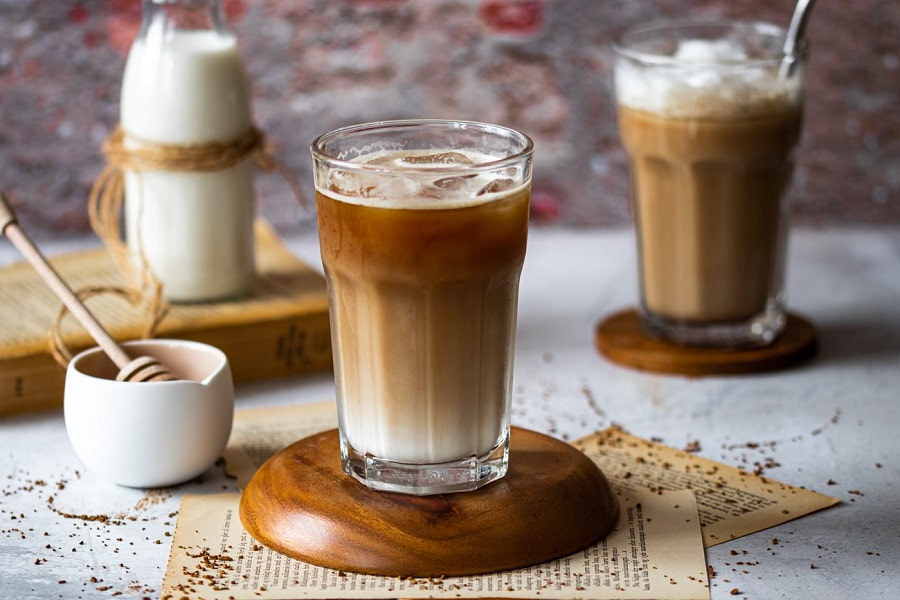 آیس لاته فندوق